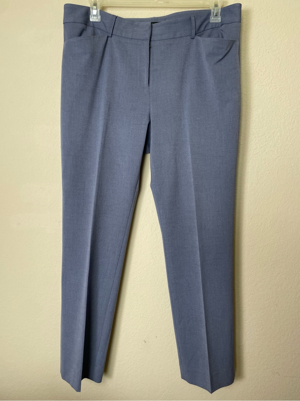 ANTONIO MELANI Light Lavender Straight-Leg Dress Pants | Tailored | Women's